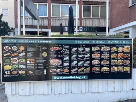 noodle king 1100|Noodle King Billrothstraße Wien .